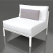 3d model Sofa module, section 3 (White) - preview