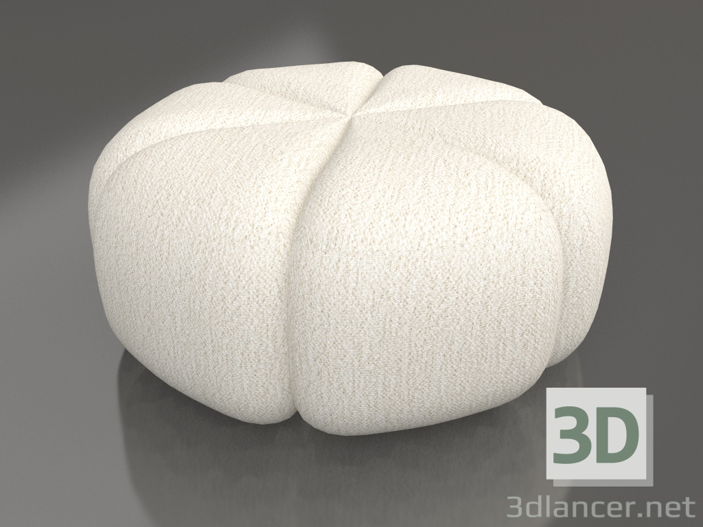 3D Modell Pouf VIPP655 (hochpolygonal) - Vorschau