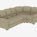 3D Modell Ecksofa (3c1) - Vorschau