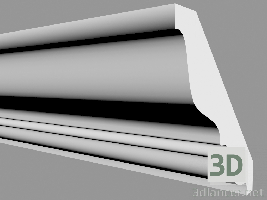 Modelo 3d Cornija P2064 - preview