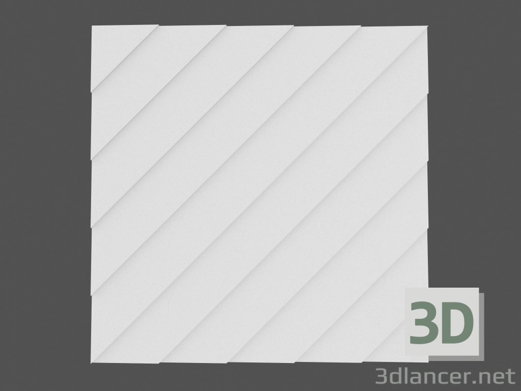 Modelo 3d Painel 3D Lambert - preview