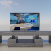 3D TV standı (konsol) modeli satın - render