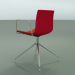 3d model Chair 0470 (swivel, with armrests, with front trim, LU1, PO00104) - preview