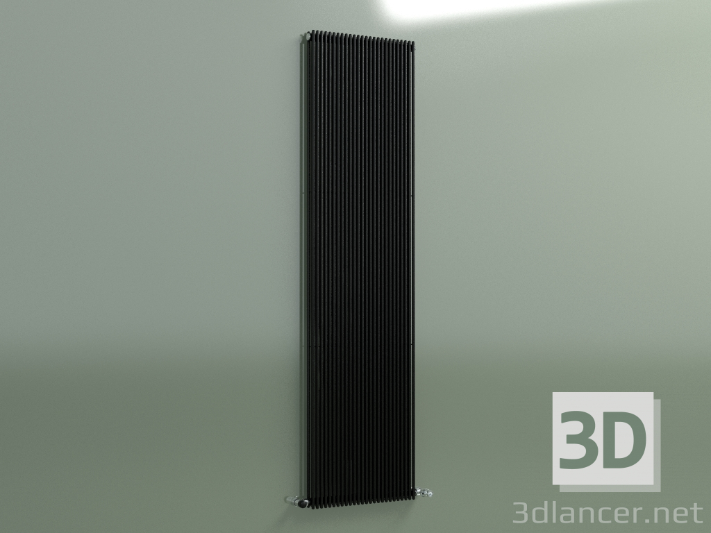 3d model Radiador vertical ARPA 22 (1820 26EL, Negro) - vista previa