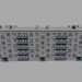 3d model Panel five-story building - preview