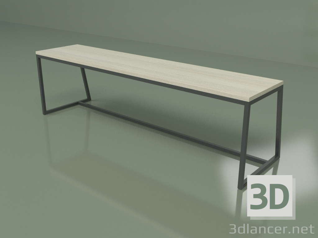 3D Modell Sitzbank - Vorschau