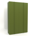 3d model Wardrobe MW 01 paint (1800x600x2800, green) - preview