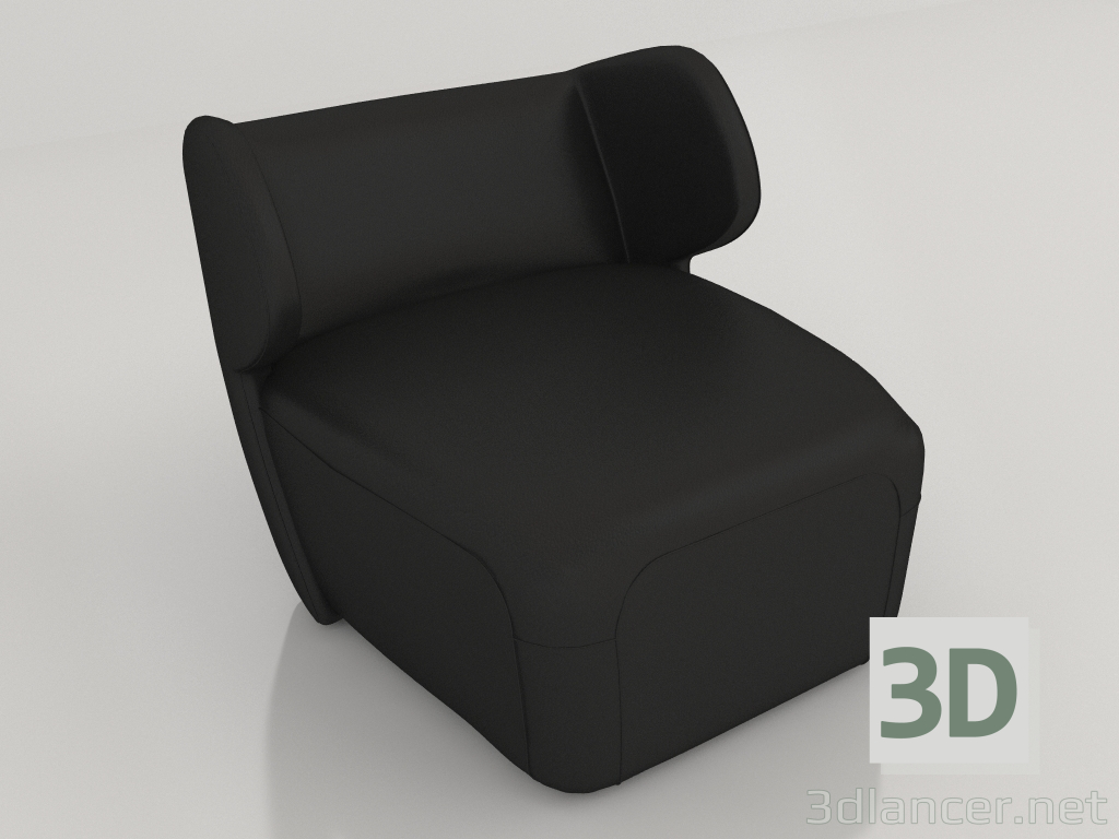 3d model Armchair DC80 - preview