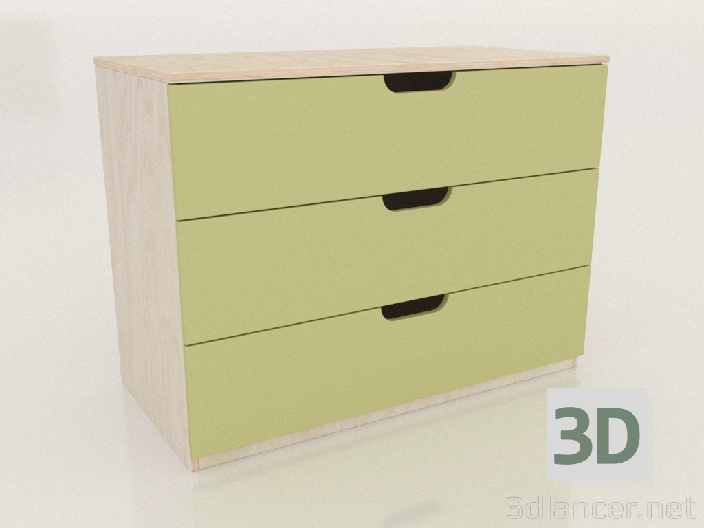 3d model MODE M (DDDMAA) chest of drawers - preview