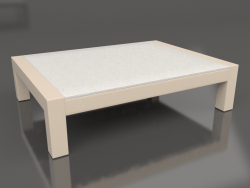 Table basse (Sable, DEKTON Sirocco)