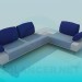 3d model Sofa - preview