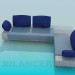 3d model Sofa - preview