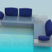 3d model Sofa - preview