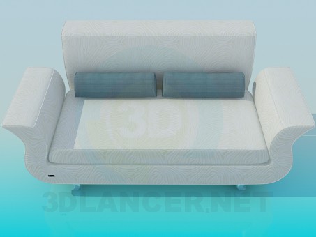 modèle 3D Canapé - preview