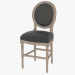 3d model Dining chair VINTAGE LOUIS ROUND BACK COUNTER STOOL (8828.3001) - preview