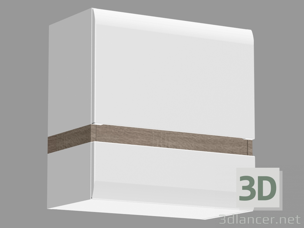 modèle 3D Armoire murale 1D (TYPE 66) - preview