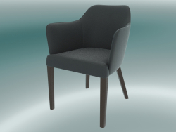 Demi-chaise Bradley (gris foncé)