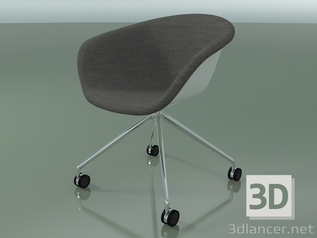 3d model Silla 4217 (4 ruedas, con tapizado frontal, PP0001) - vista previa