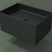 modello 3D Lavabo sospeso (02UN42301, Deep Nocturne C38, L 72, P 50, H 36 cm) - anteprima