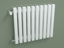 Radiador vertical RETTA (10 secciones 500 mm 40x40, blanco mate)