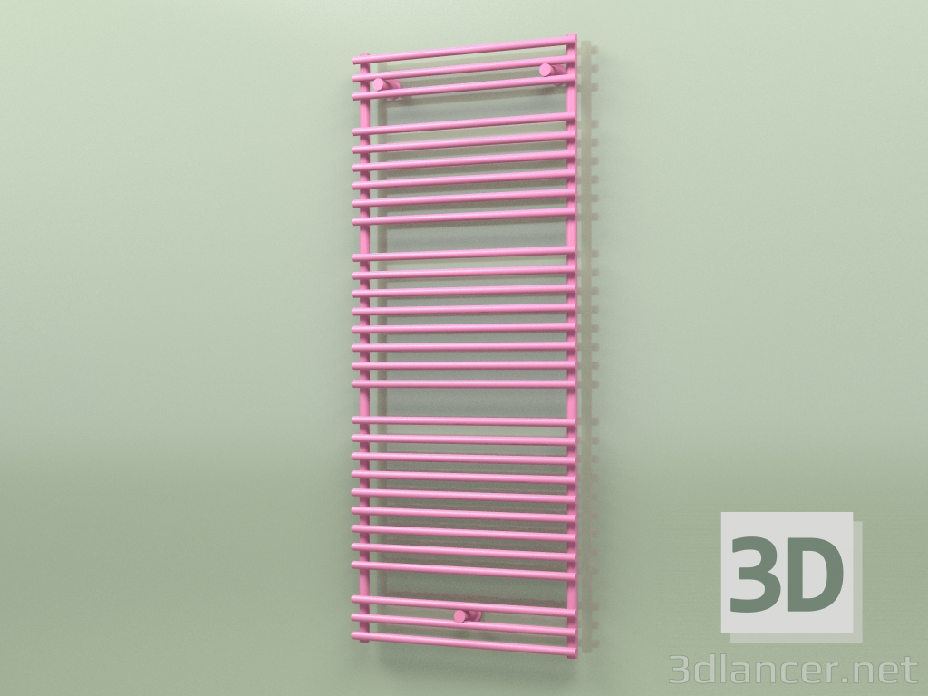 3d model Heated towel rail - Santorini (SAN 15 600 mm, RAL - 4003) - preview