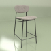 3d model Silla semi-bar Madrid (gris) - vista previa