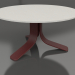 3d model Coffee table Ø80 (Wine red, DEKTON Sirocco) - preview