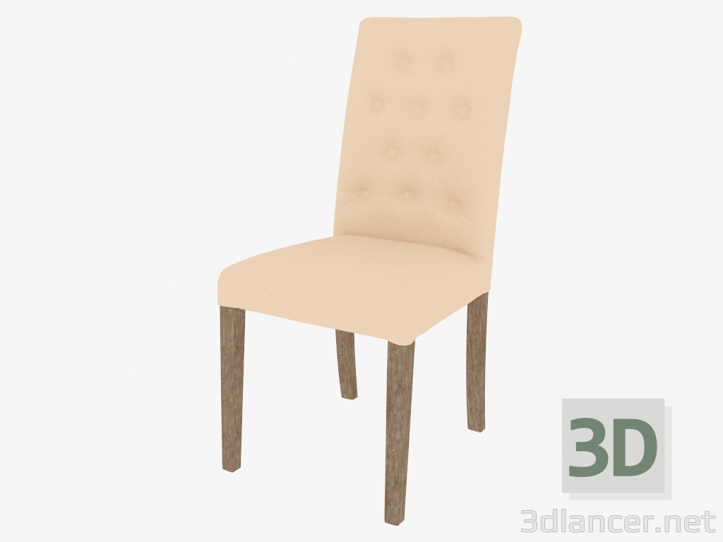 modello 3D Sedia 47 Alban Capitone - anteprima