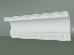 Plaster cornice with ornament KV029