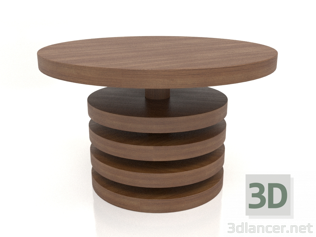 Modelo 3d Mesa de centro JT 04 (D=800x500, madeira castanha clara) - preview