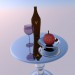 modèle 3D nature morte - preview