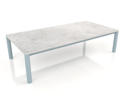 Table basse 70×140 (Bleu gris, DEKTON Kreta)