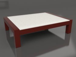 Coffee table (Wine red, DEKTON Sirocco)