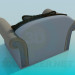 3D Modell Sessel - Vorschau