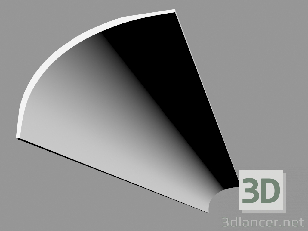 3d model Cornice C890 (Xterio) (200 x 21.6 x 15.9 cm) - preview