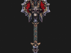 Fantasy Axe 2 3D-Modell