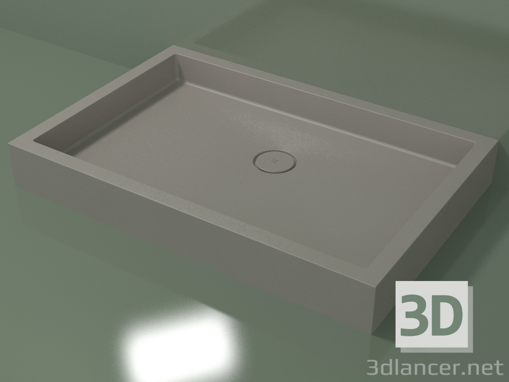 3d model Shower tray Alto (30UA0121, Clay C37, 120x80 cm) - preview