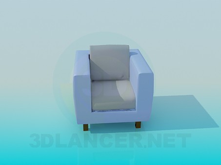 3D Modell Sessel - Vorschau