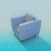 3d model Sillón - vista previa