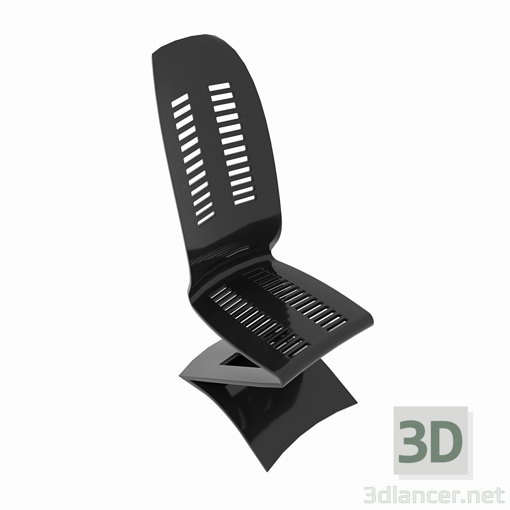 3d Armchair model buy - render