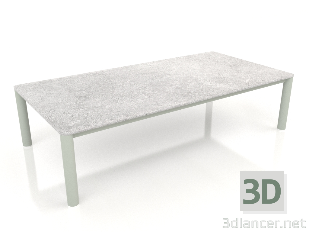 3d model Mesa de centro 70×140 (Gris cemento, DEKTON Kreta) - vista previa