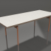 3d model Mesa de comedor (Bronce, DEKTON Sirocco) - vista previa