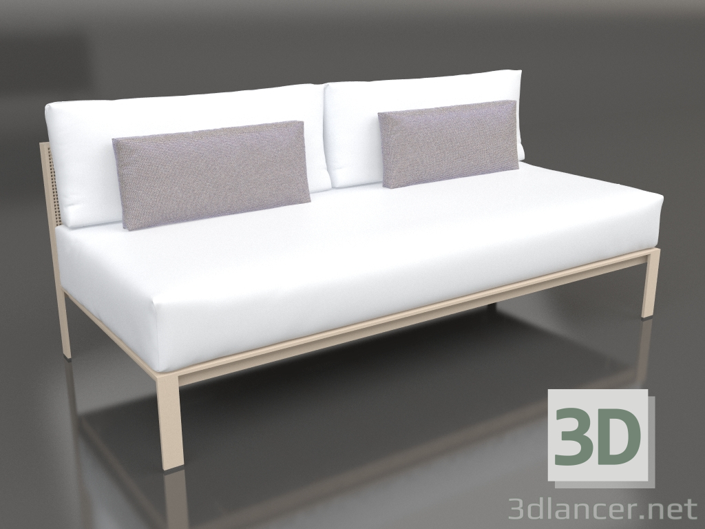 3d model Módulo sofá sección 4 (Arena) - vista previa