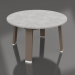 Modelo 3d Mesa lateral redonda (Bronze, DEKTON) - preview