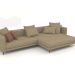 3d model Carol sofa 3360 x 1800 (Bengasi 05) - preview