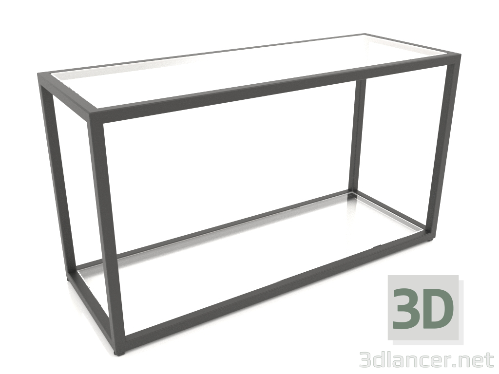 modello 3D Panca-panca a due livelli (VETRO, 80x30x44) - anteprima