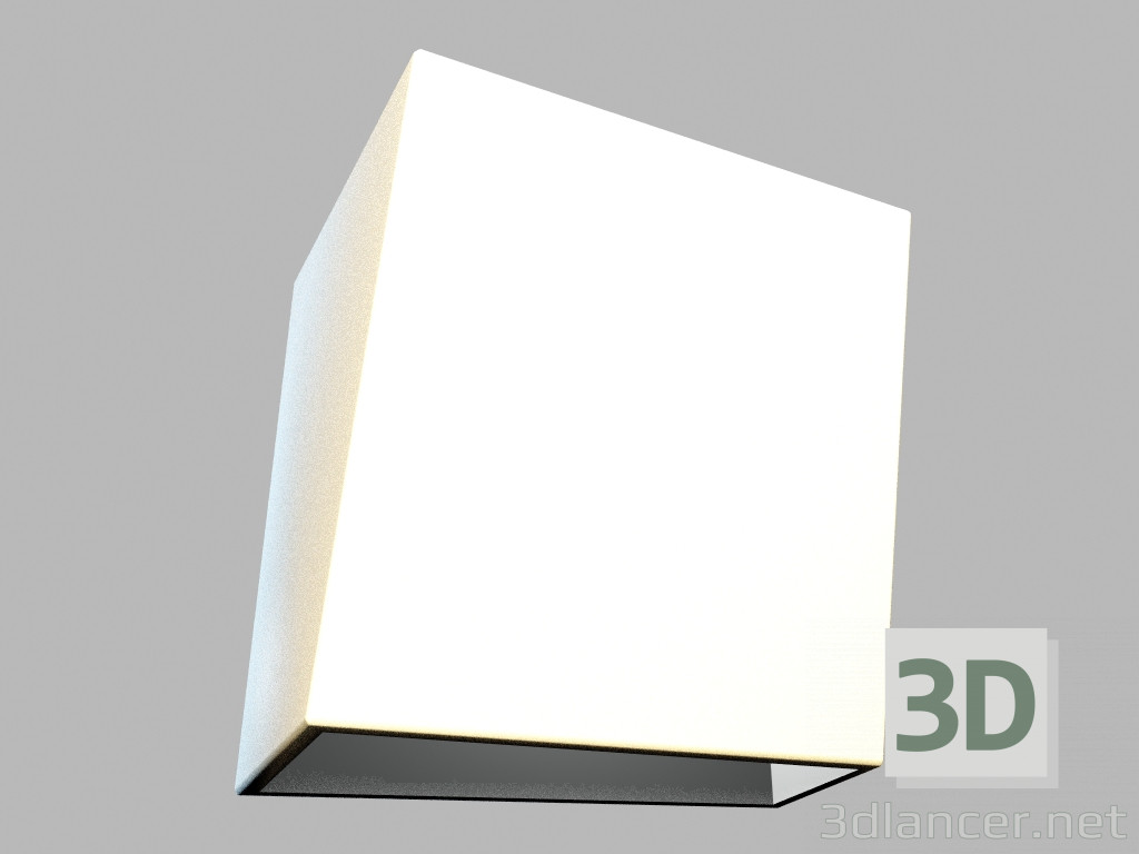 3D Modell Outdoor-Wandleuchte 4110 - Vorschau