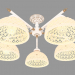 3d model Chandelier KERAMOS (ARM030-05-G) - preview