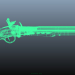 modèle 3D de Pistolet à silex du 18ème siècle acheter - rendu