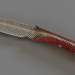 3d feather knife model buy - render